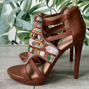 BCBGeneration beaded heels